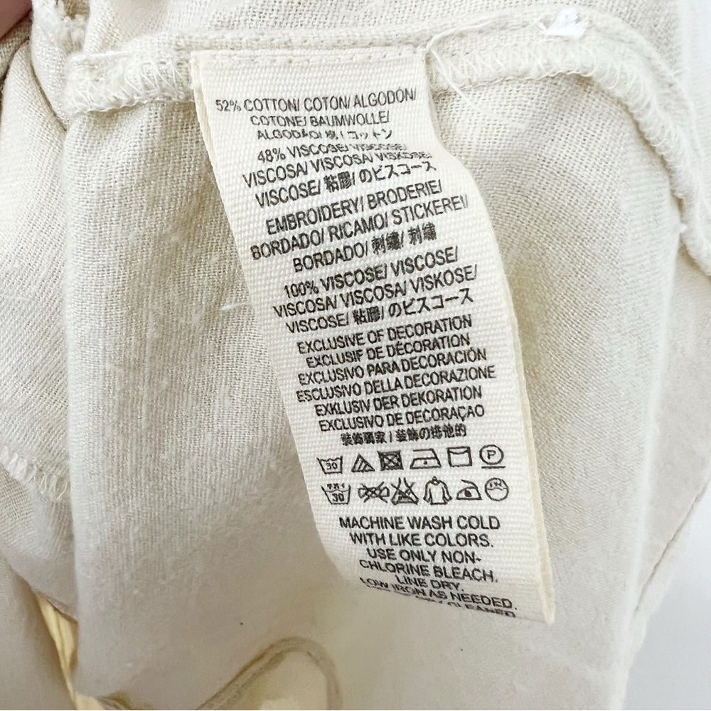 Free People All My Life Mini Dress in Ivory NWT Size Large - Picture 11 of 11